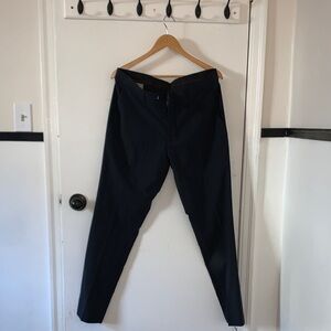 Men's Navy/grey check Pants